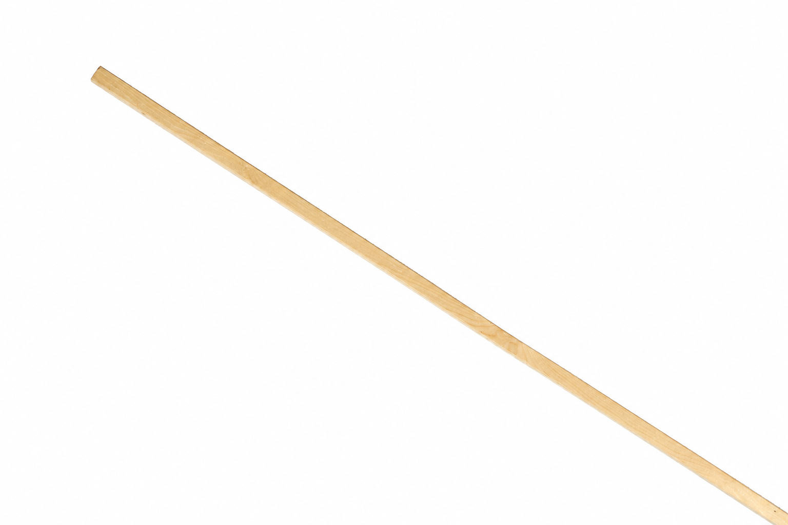 SeviTec halbe Holzfeder aus Kiefer, Schrägansicht