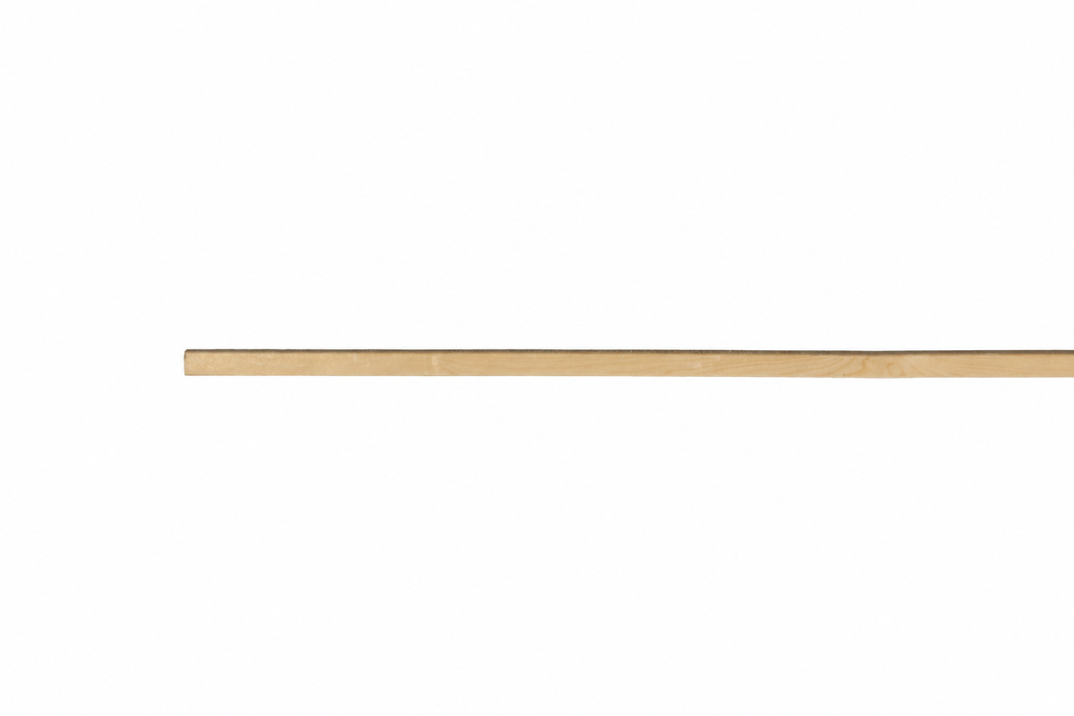 SeviTec halbe Holzfeder aus Kiefer, Seitenansicht