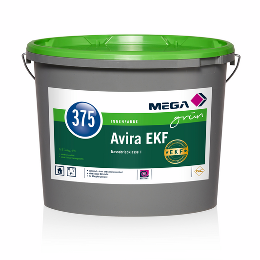 SeviTec MEGA Avira EKF Wandfarbe Weiß, 12,5 Liter