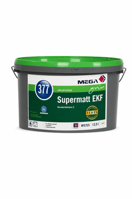 SeviTec MEGA Supermatt EKF Wandfarbe, Frontansicht Eimer